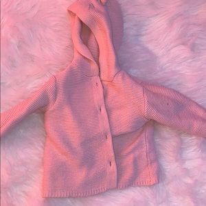 Pink hoodie